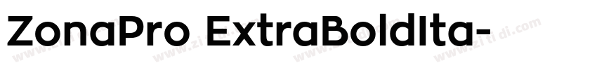 ZonaPro ExtraBoldIta字体转换 ZonaPro ExtraBoldIta字体转换